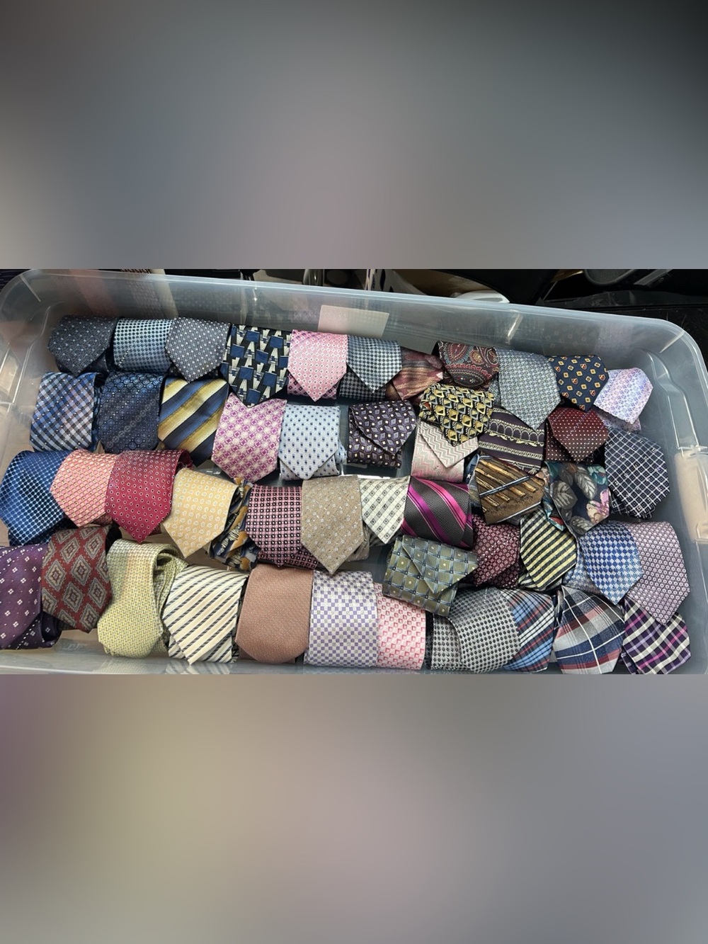 50+ Men’s Neck Tie Lot Mixed Brands Dress Business Church Reseller Bundle